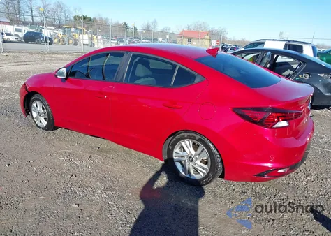2020 Hyundai Elantra Sel z USA, uszkodzony, nr VIN 5NPD84LF1LH505585